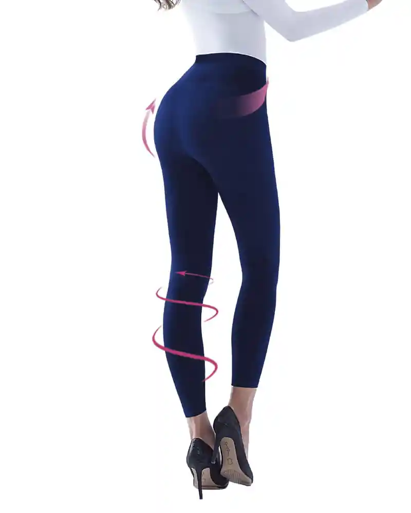 Leggin Control Para Mujer Para Mujer Azul 1t2990