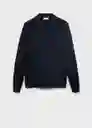 Camiseta Polo Tens Navy Talla L Hombre Mango