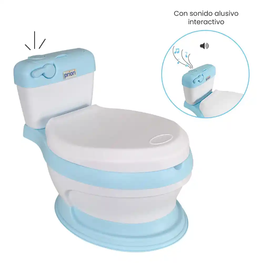 Bañito Entrenador Niños Bari Plus Azul Priori