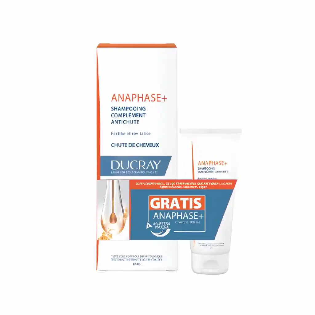 Ducray Kit Anaphase Shampoo Pérdida de Cabello + Obsequio