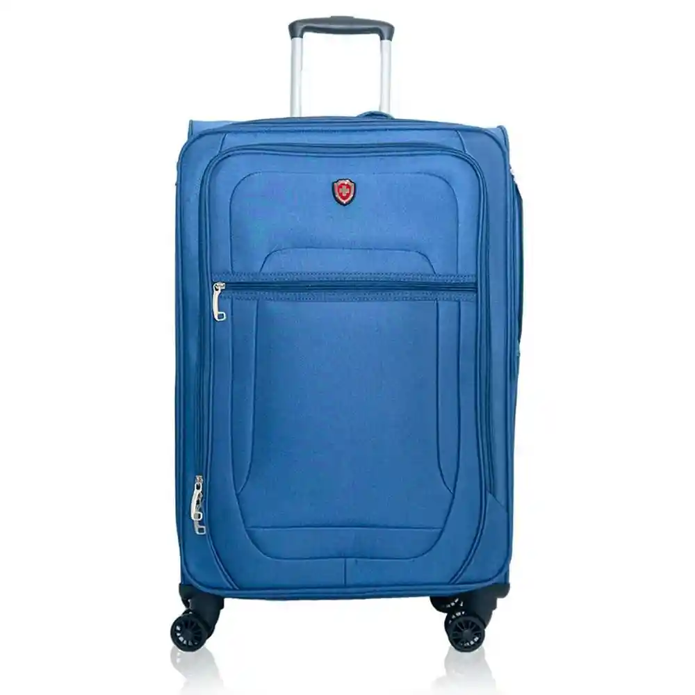 Maleta Lona Grande Trip Azul Swisspass Trip