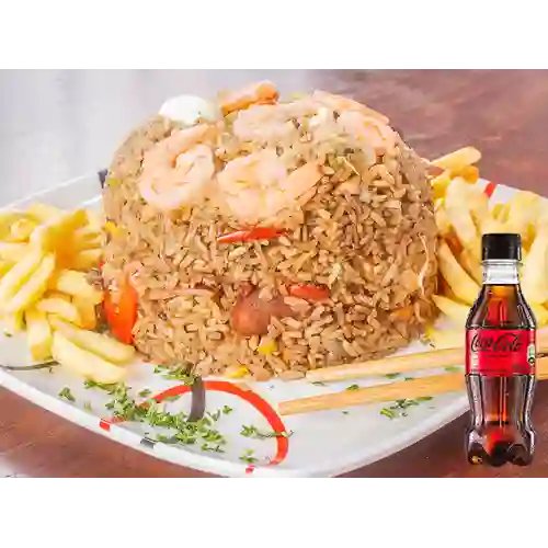 Combo 2x1 Chow Fan + Coca Cola Sin Azúcar 250ML