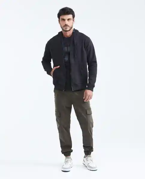 Pantalón Hombre Verde Olivo Ultraoscuro 36 Chevignon