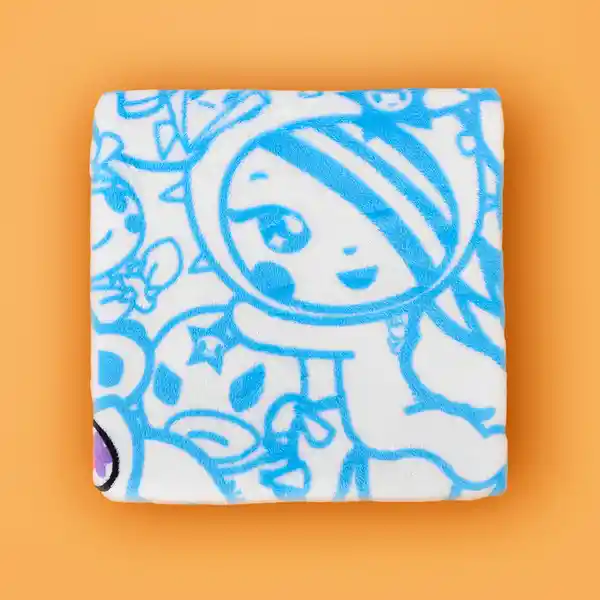 Cobija Multiprint Serie Tokidoki Azul Miniso