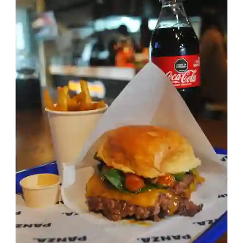Combo Hamburguesa + Papas + Gaseosa