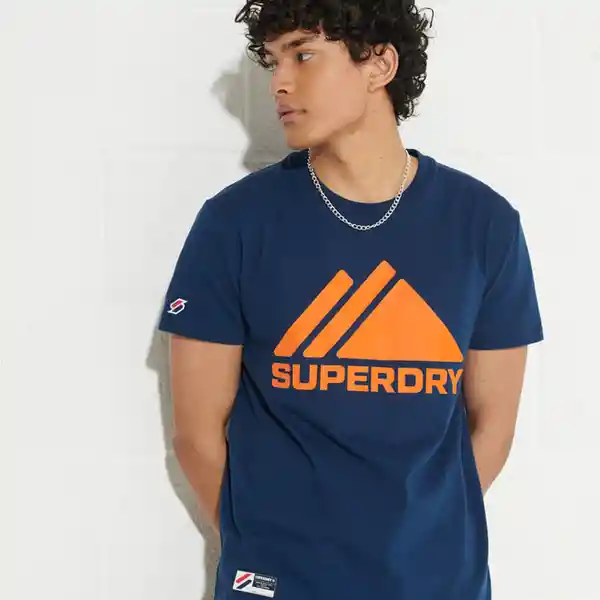 Superdry Camiseta Mountain Sport Mono Tee Talla S