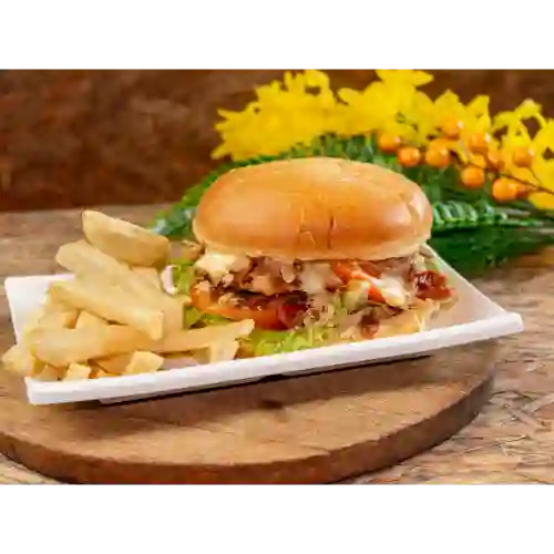 1 Hamburguesa Deshebrada