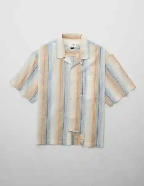 Camisa Hombre Amarillo Talla: LARGE 2734763 American Eagle