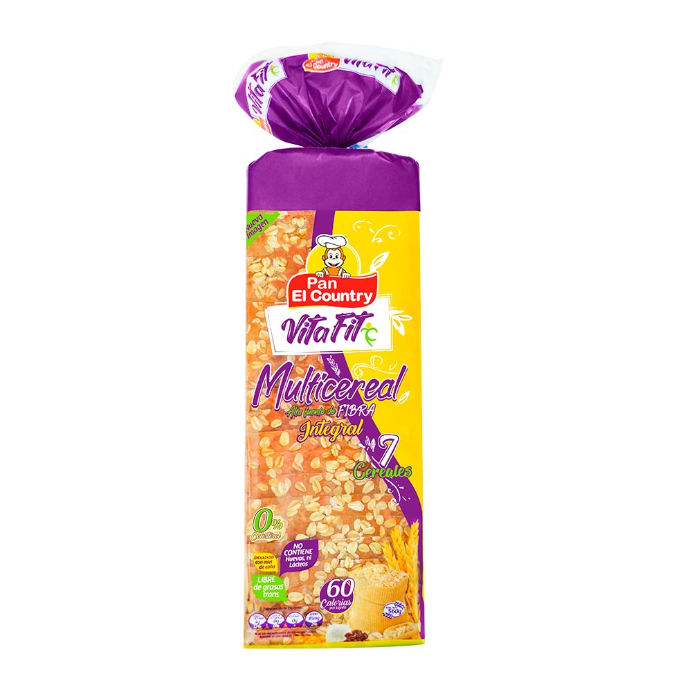 Pan El Country Pan Integral Multicereal Vita Fit 560 g