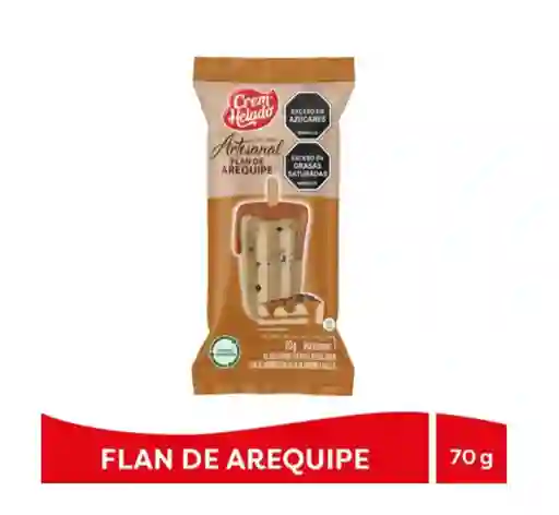 Crem Helado Artesanal Flan de Chocoflan