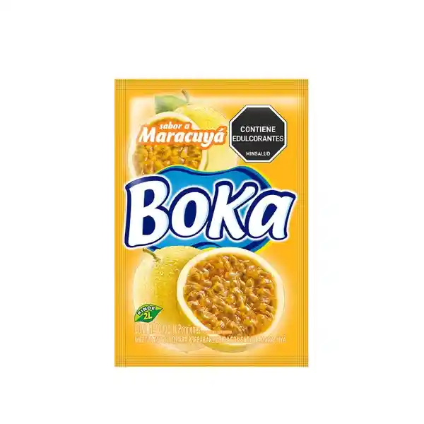 Boka Polvo Para Refresco Maracuyá