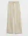 Pantalón Aerie Mujer Beige Talla SMALL American Eagle