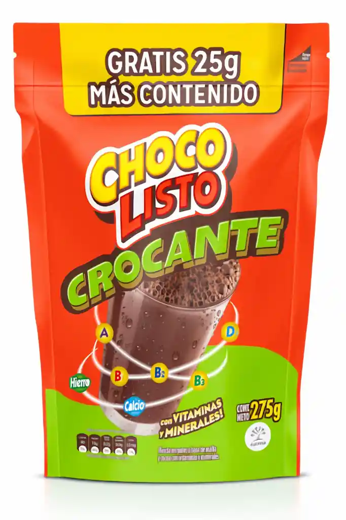 Chocolisto Mezcla en Polvo Achocolatada