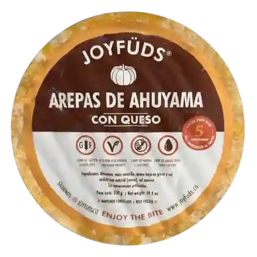 Joyfuds Arepas De Ahuyama X 5