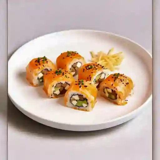 Combo Alaska Roll y Bebida