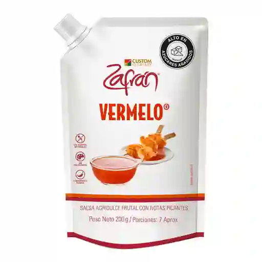 Zafrán Salsa Vermelo
