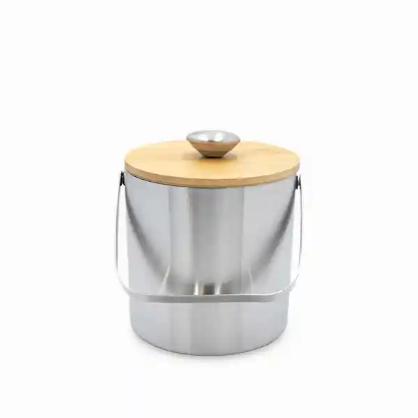 Hielera Con Tapa en Bambú 1600 mL Ambiente Gourmet