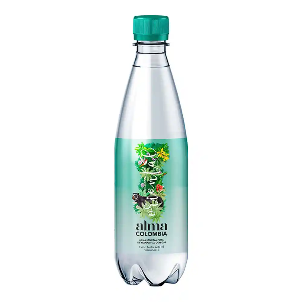 Agua Mineral Alma Colombia Con Gas