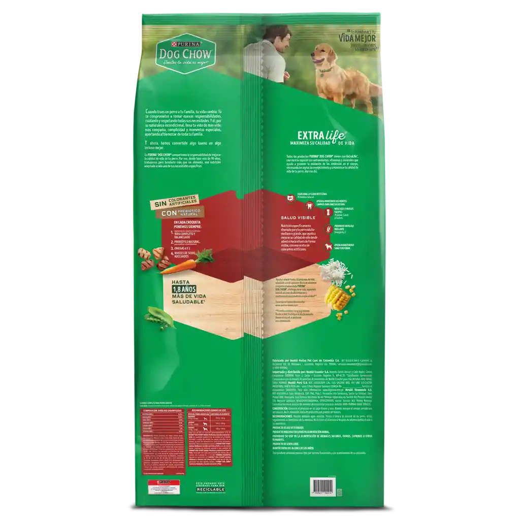 Comida para perro Dog Chow Adulto medianos y grandes x 22,7 kg