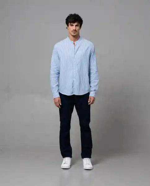 Camisa Hombre Azul Talla XL 112G003 Rifle