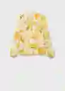 Blusa Molly Amarillo Talla S Mujer Mango