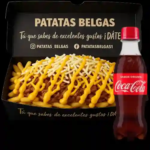 Combo Steak Pork Bbq + Coca Cola Original 400 ml