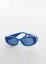 Gafas de Sol Marisa Azul Talla 99 Mujer Mango