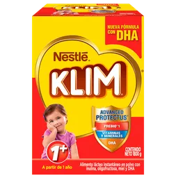 Alimento lácteo KLIM® 1+ DHA Caja x 1800g