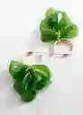 Pendientes Ana Verde Pastel Talla 99 Mujer Mango