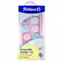 Acuarela Junior Pastel X 12 Mas Pincel Pelikan