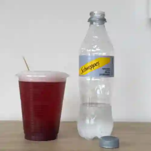 Soda Saborizada de Frutos Rojos