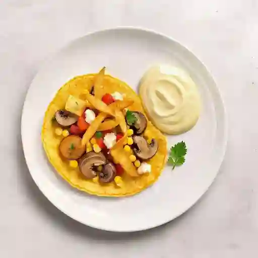 Arepa Funghi