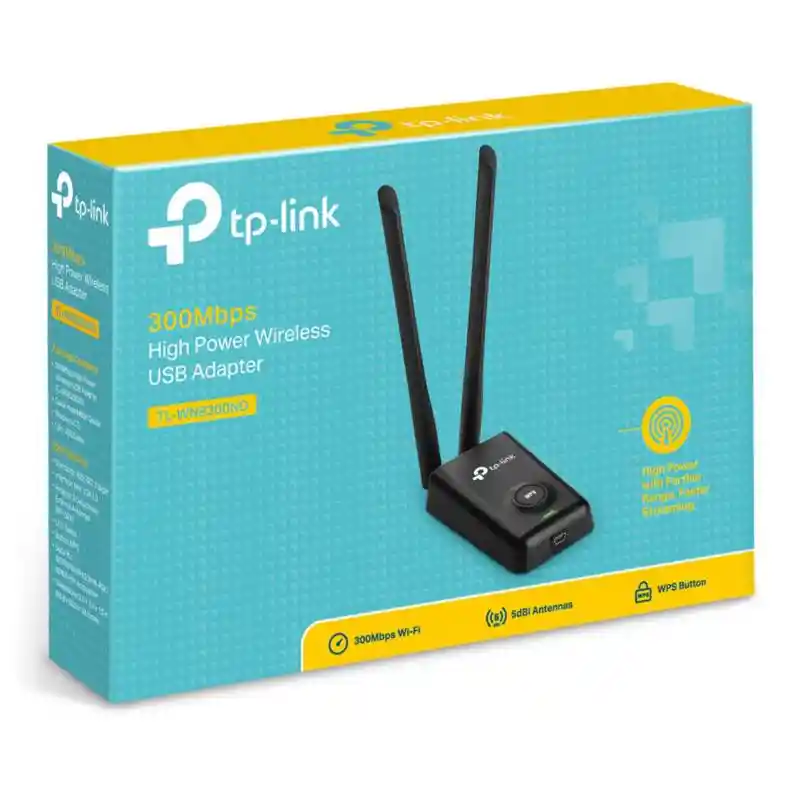 Tp-Link Adaptador de Red Usb WN8200 300Mbps