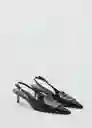Zapatos s Loa Negro Talla 37 Mujer Mango