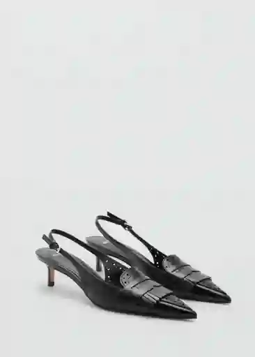 Zapatos s Loa Negro Talla 37 Mujer Mango