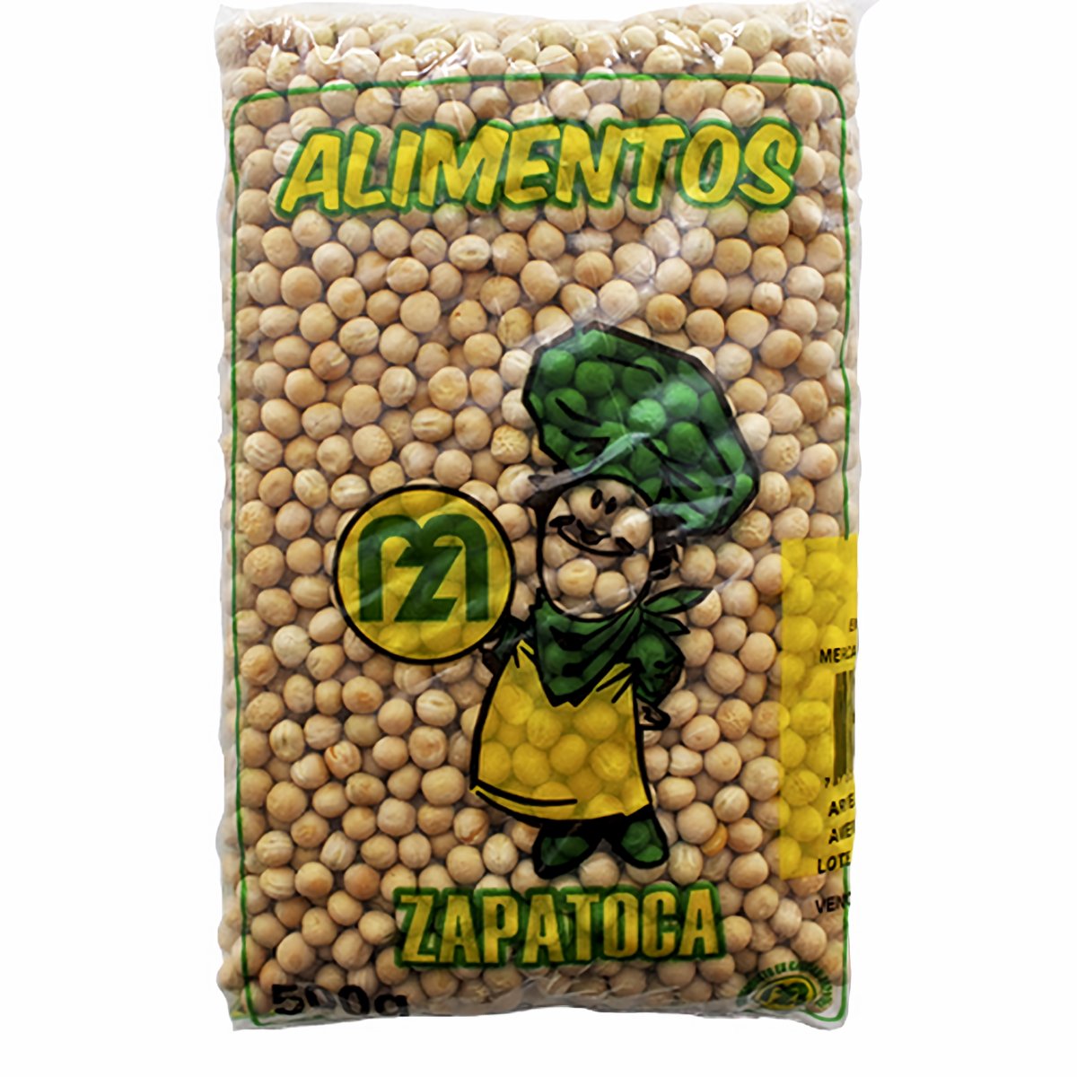 Zapatoca Arveja Amarilla Americana 500 g