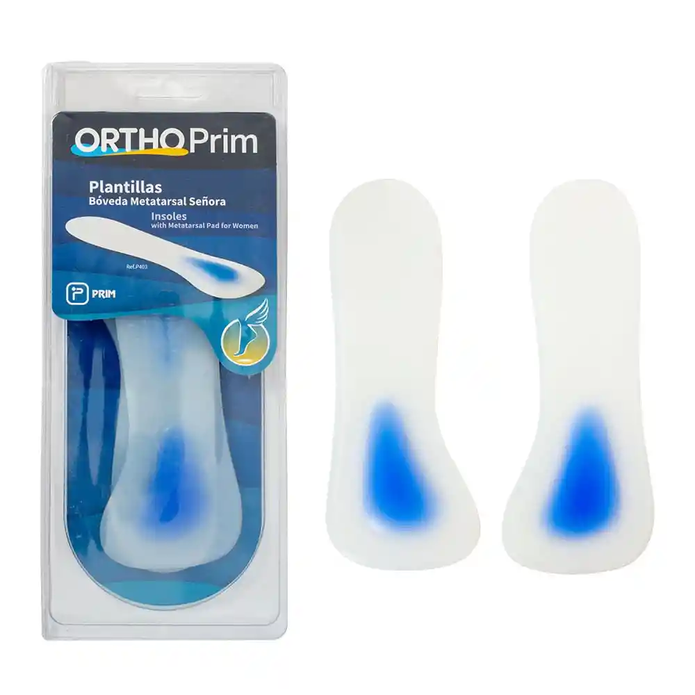 Plantilla Orthoprim Boveda Metatarsal Señora Talla -l