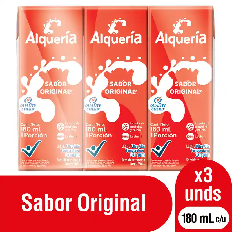 Alqueria Leche Ente Sabor Original Triple