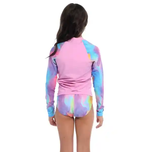 Camiseta Manga Larga Sunshine Hula Blend Junior 10 Speedo