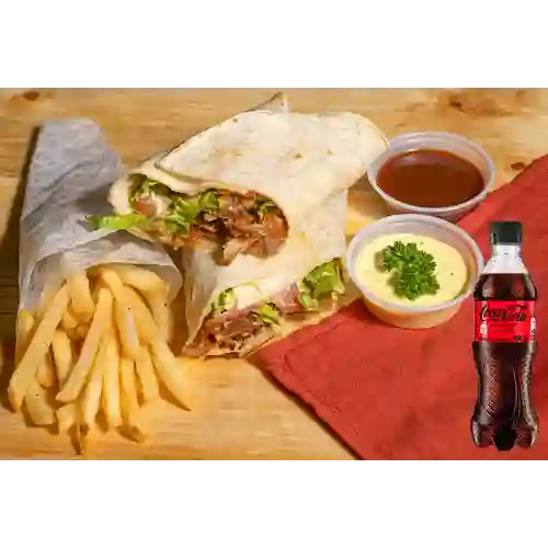 Combo 1 + Coca Cola Sin Azúcar 400 ml