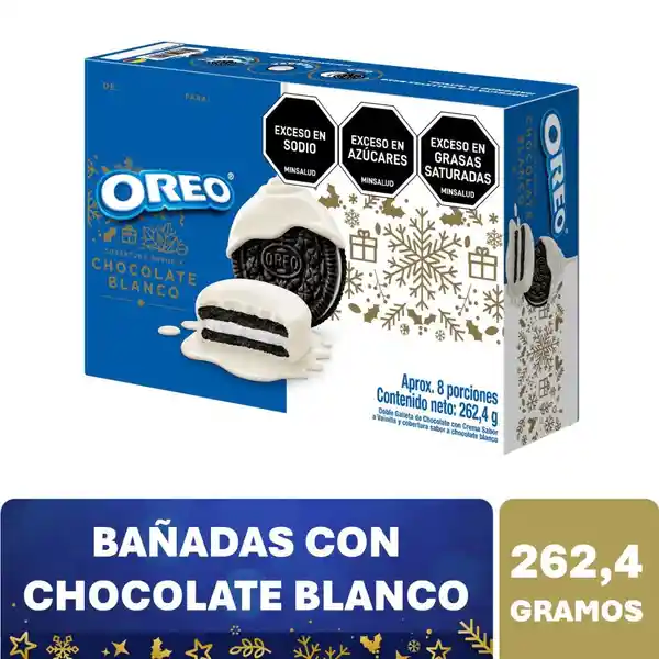 Oreo Galletas con Cobertura de Chocolate Blanco