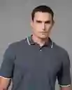 Camisa Tipo Polo Hombre Gris Talla L 190G001 Rifle