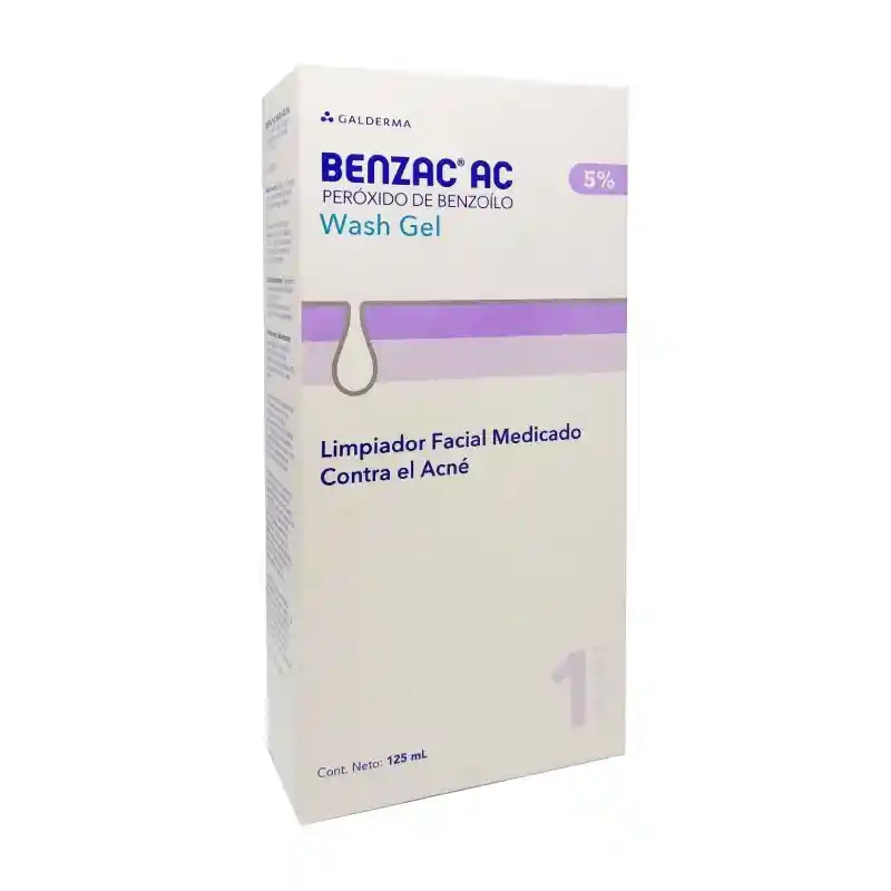 Benzac AC Limpiador Facial Wash Gel (5 %)