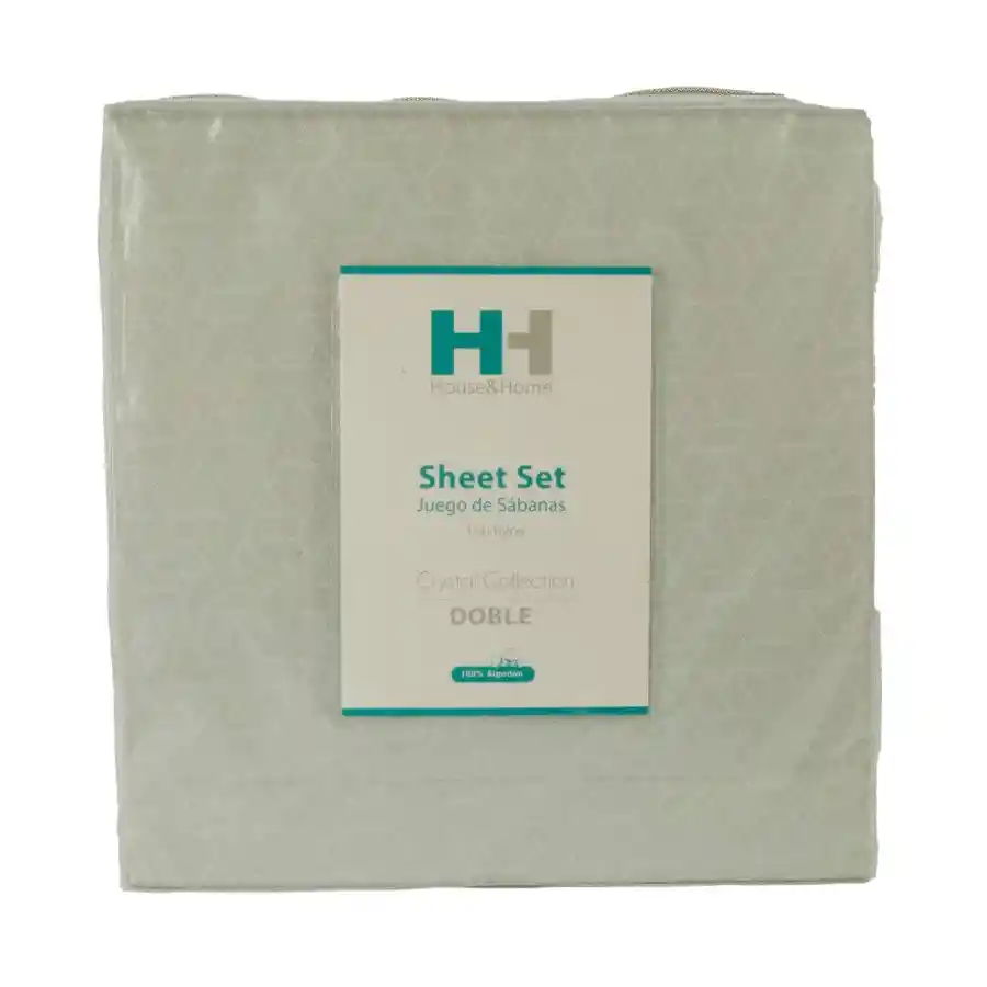 Juego de Sabanas H&h Cry1 Doble Surtido 100% Algodón 150 Hilos