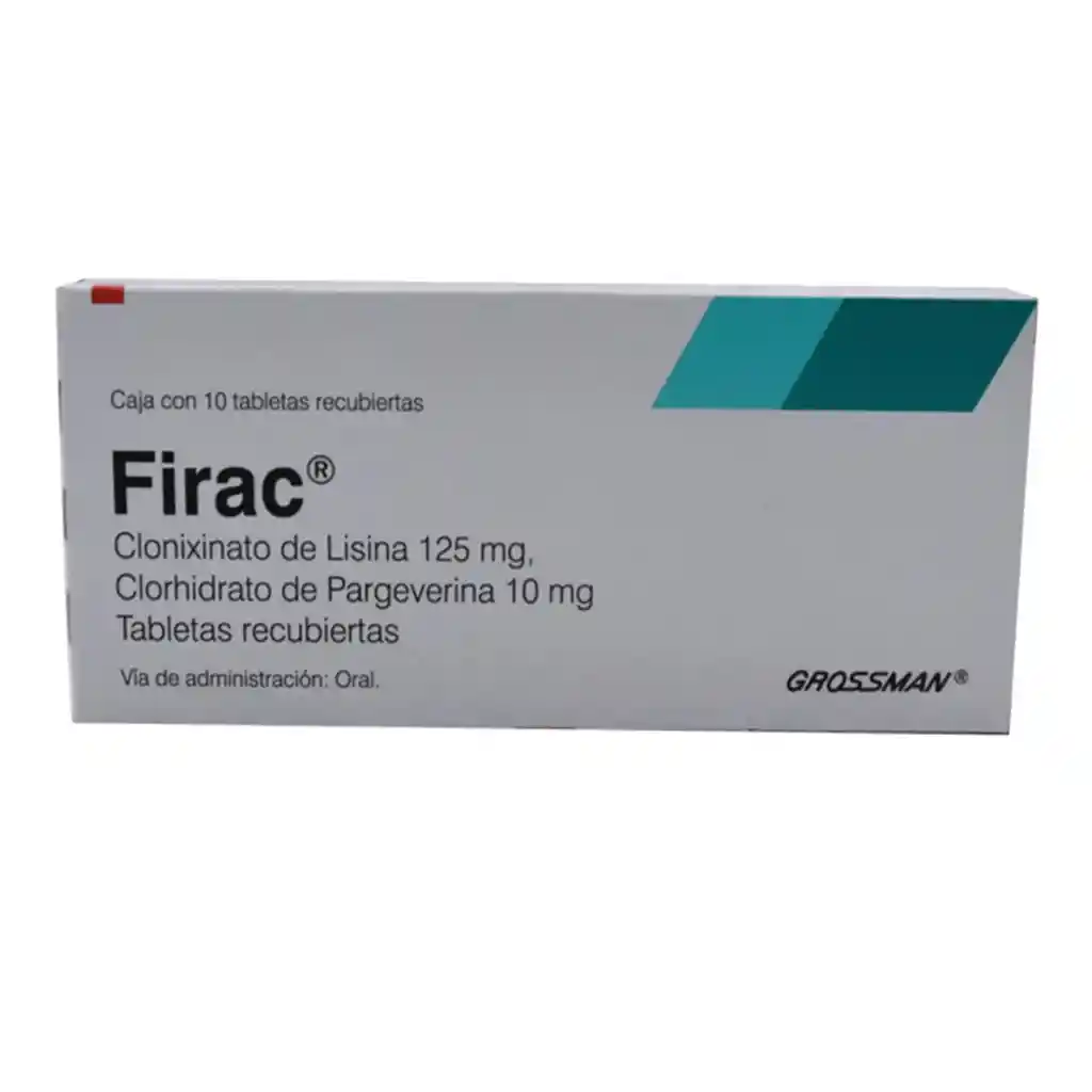 Firac Lisina/pargeverina 125/10 Mg
