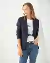 Blazer Azul Talla M 193832 421F111 Esprit