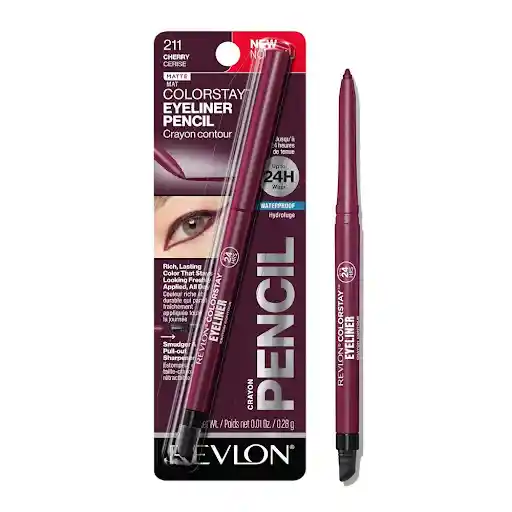 Delineador Revlon Colorstay Retractil Cherry 211 Lapiz
