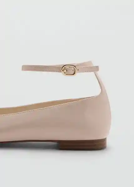 Zapatos Gigi Beige Talla 36 Mujer Mango