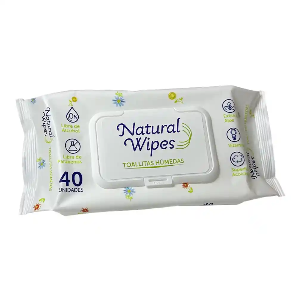 Toallitas Húmedas Natural Wipes