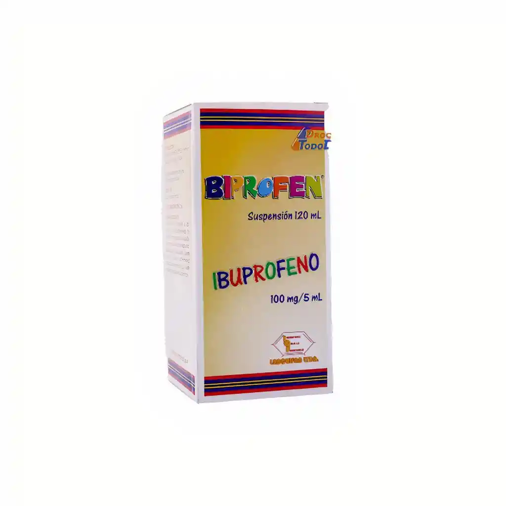 Biprofen Suspensión Oral Infantil 120 mL (100 mg)